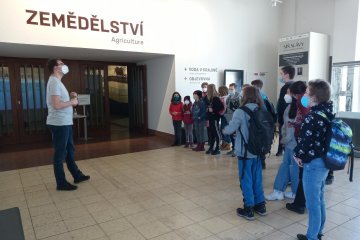 Od oštěpu k civilizaci - výukový program Národního zemědělského muzea