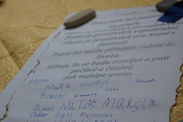 Pasování na písaře 22. 5. 2025