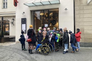 Návštěva restaurace La Gare