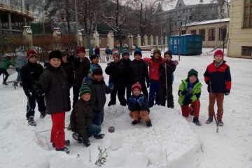 2017 Třeťáci se loučí se sněhem