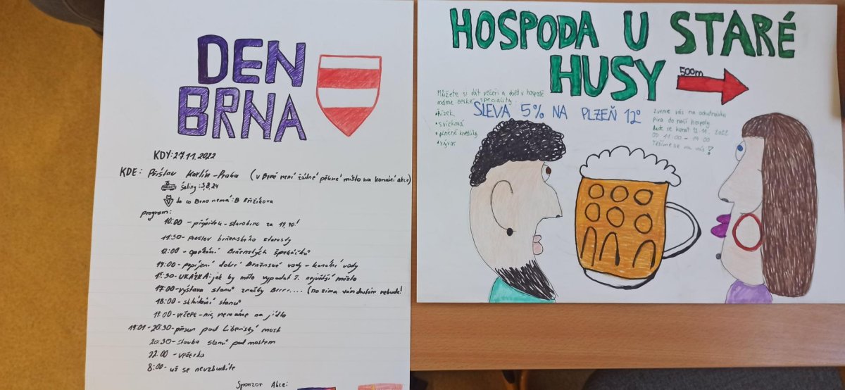 Podzimní projektový týden pokračoval i u 7.- 9. tříd