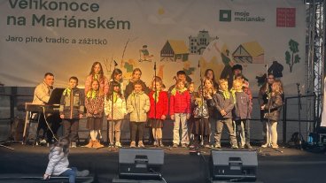 Piánko zpívalo na Velikonočních trzích